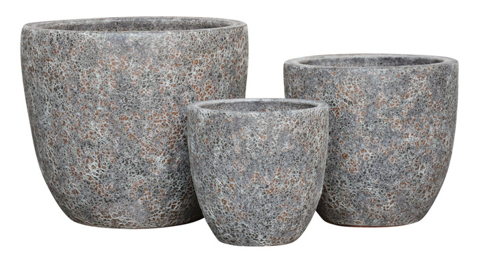 Krukset Struktur Grå Ø23/29/37 cm Scan-Pot